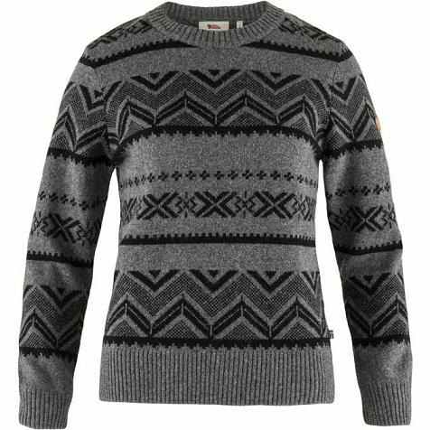 Fjällräven Greenland Sweater Grey Singapore For Women (SG-8902)